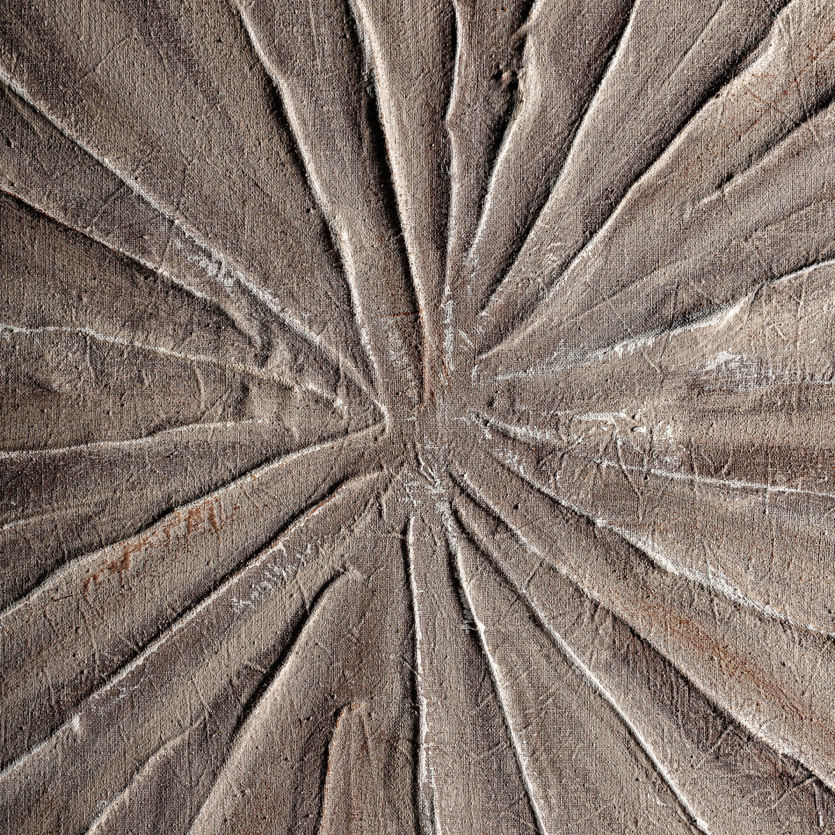 Tableau abstrait beige à motifs | Vical Carel - Image 2