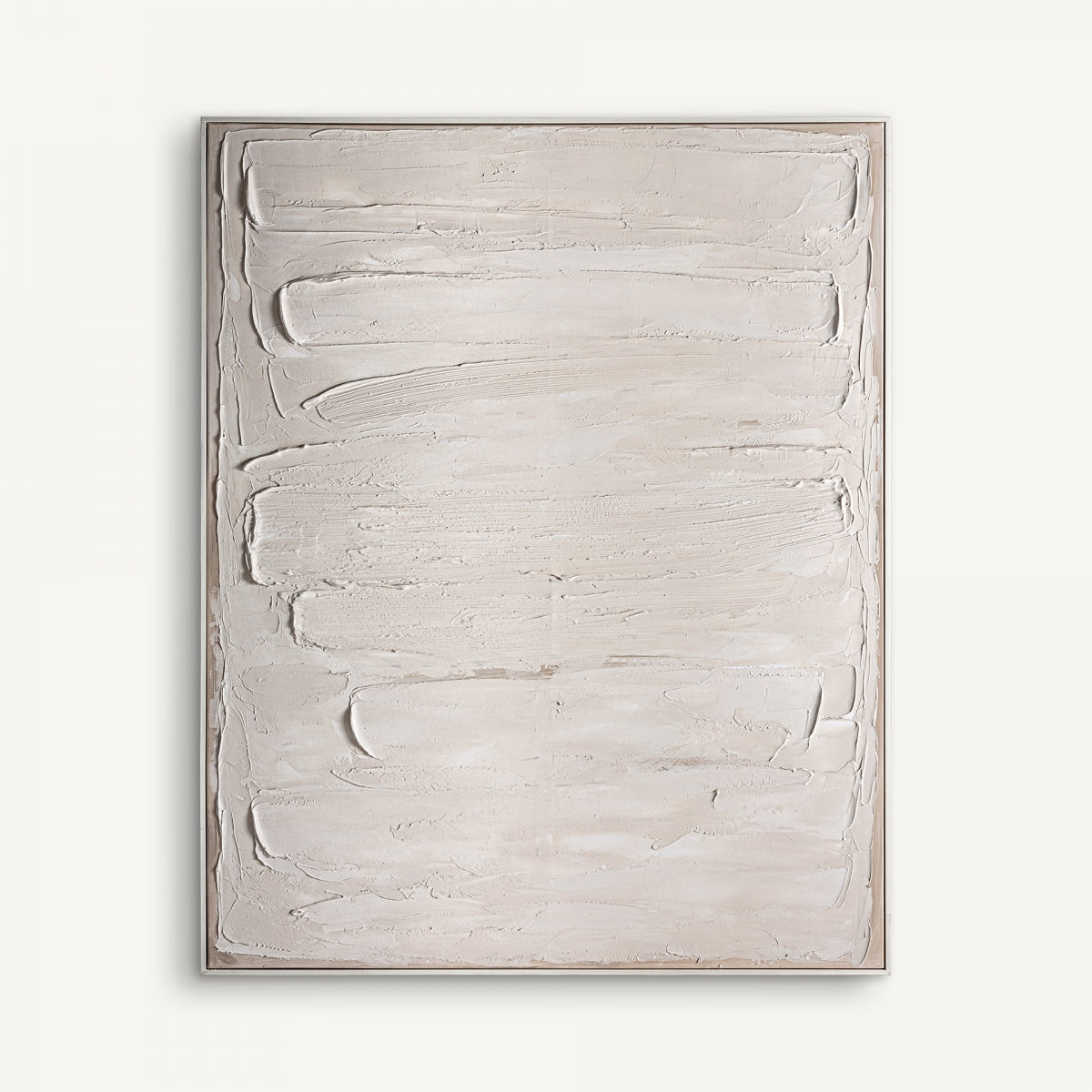 Tableau abstrait blanc cassé | Vical Egil - Image 1
