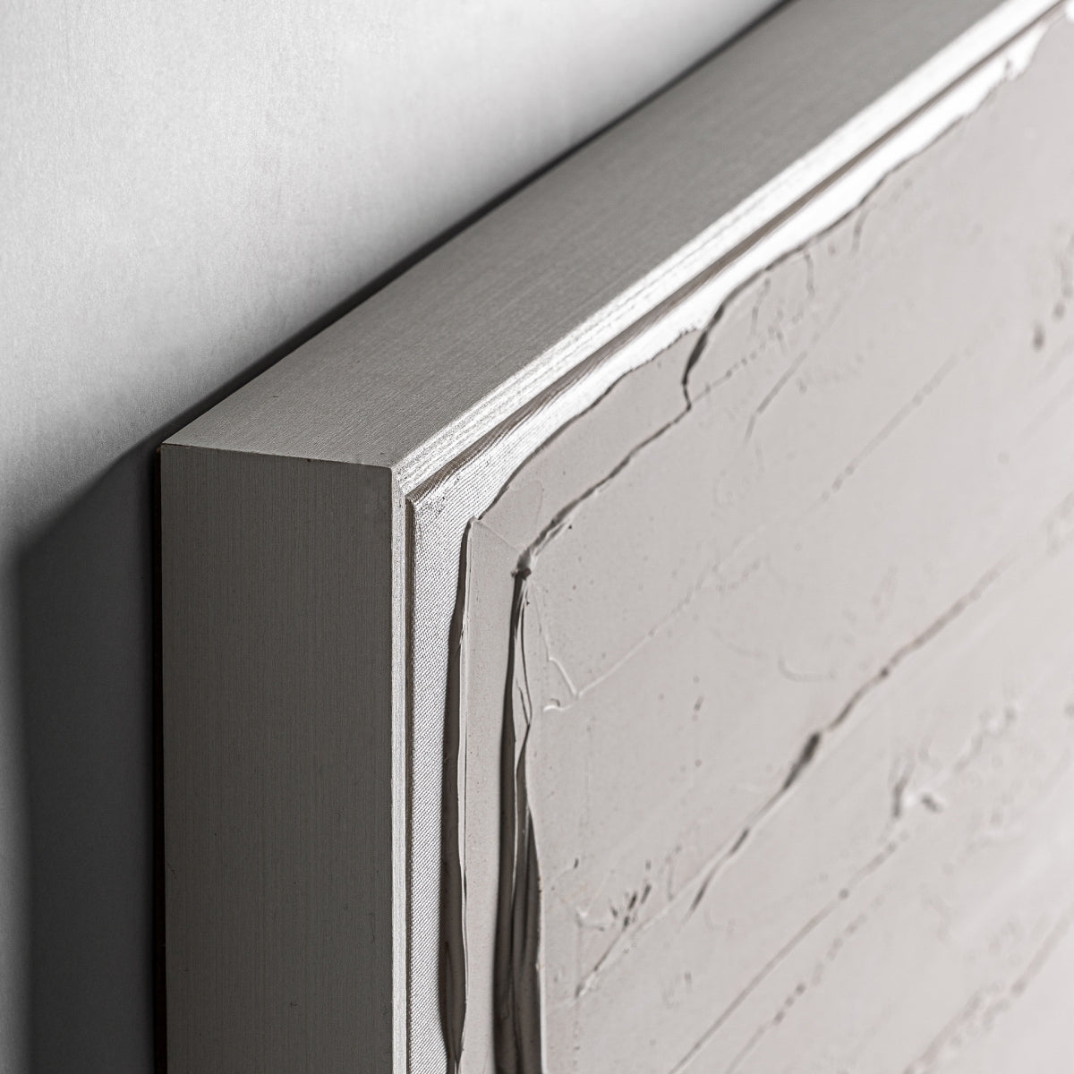 Tableau abstrait blanc cassé | Vical Egil - Image 3