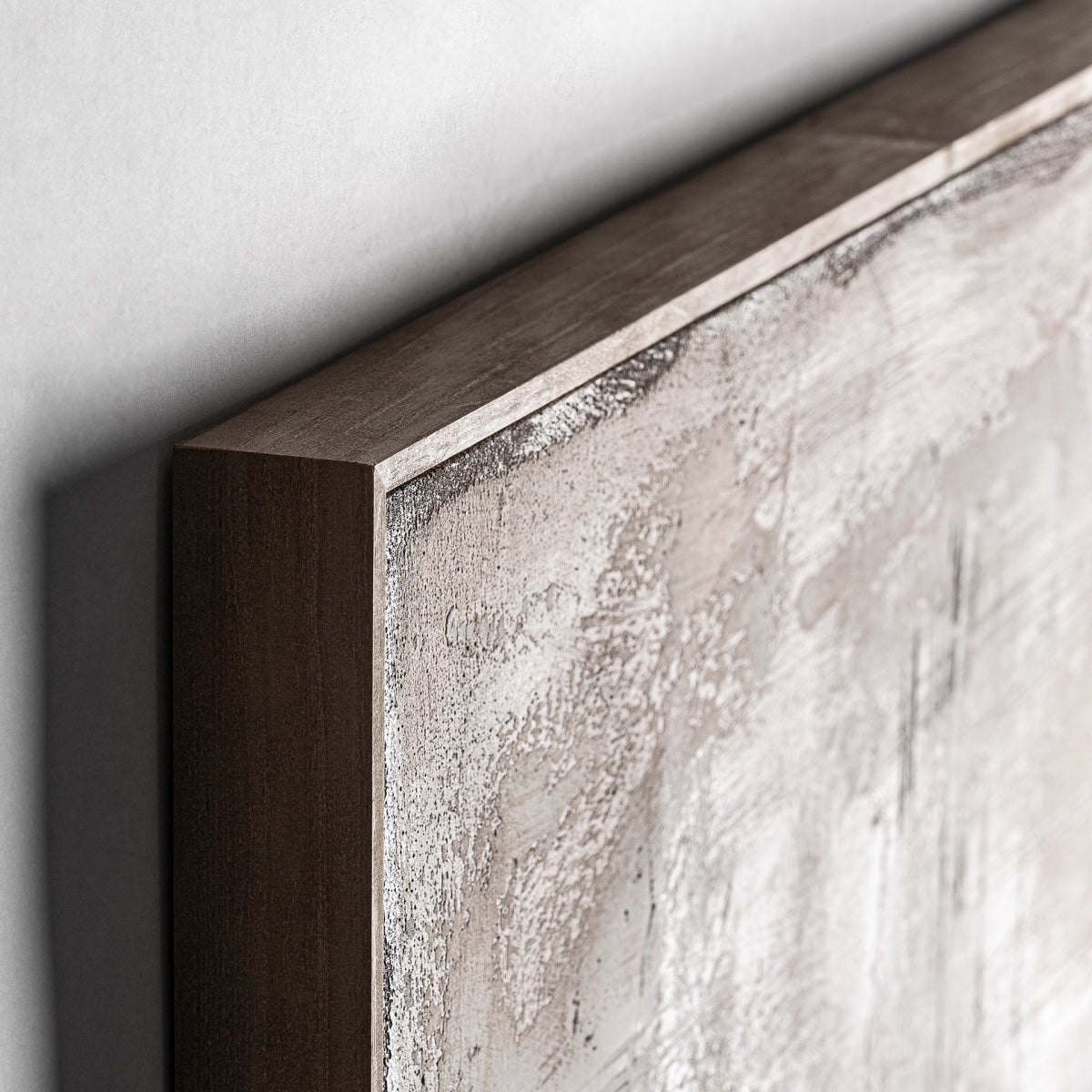 Tableau abstrait marron et beige | Vical Atif - Image 5