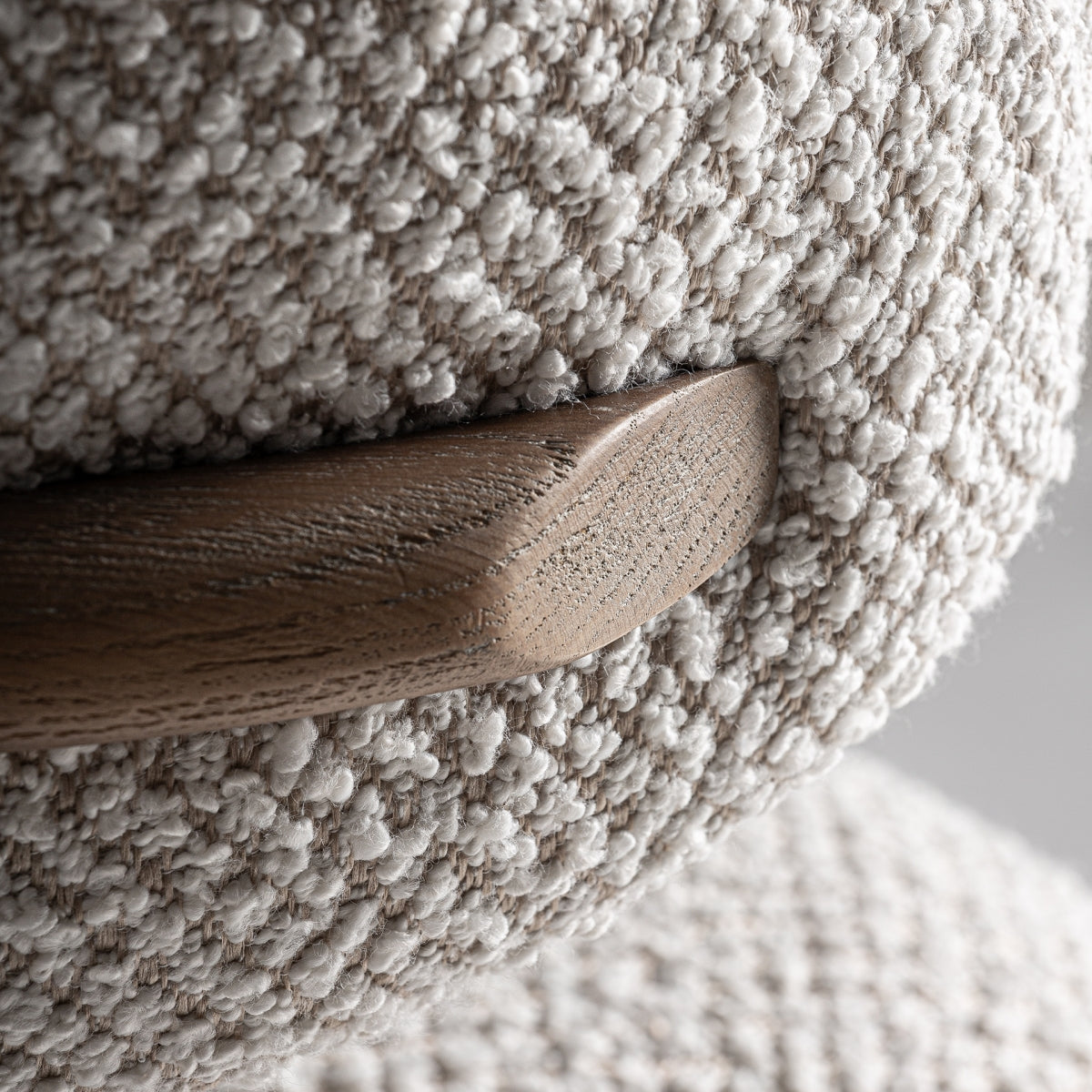 Tabouret de bar en tissu beige | Vical Gerb - Image 9