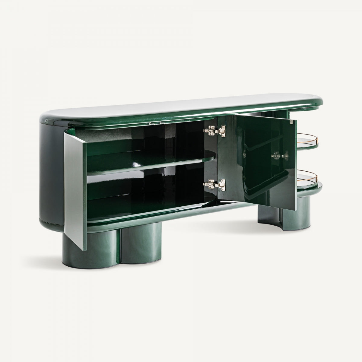 Buffet Art déco en bois vert | Vical Gory - Image 3