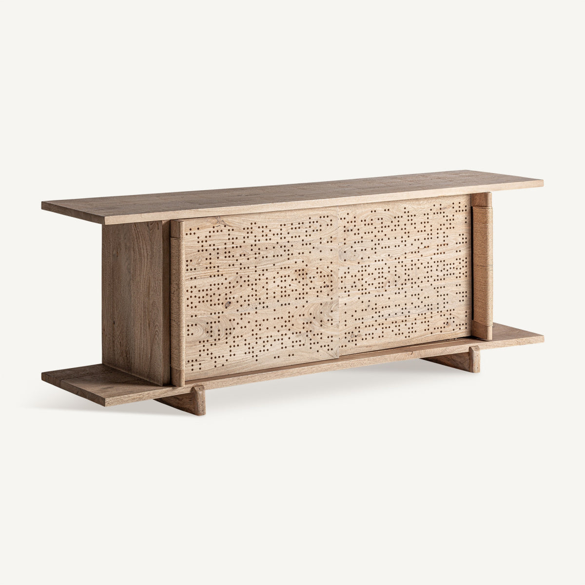 Buffet en bois de manguier | VICAL Jacquard - Image 2