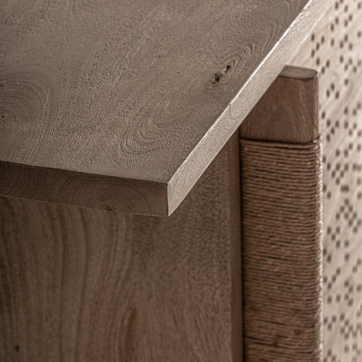 Buffet en bois de manguier | VICAL Jacquard - Image 5
