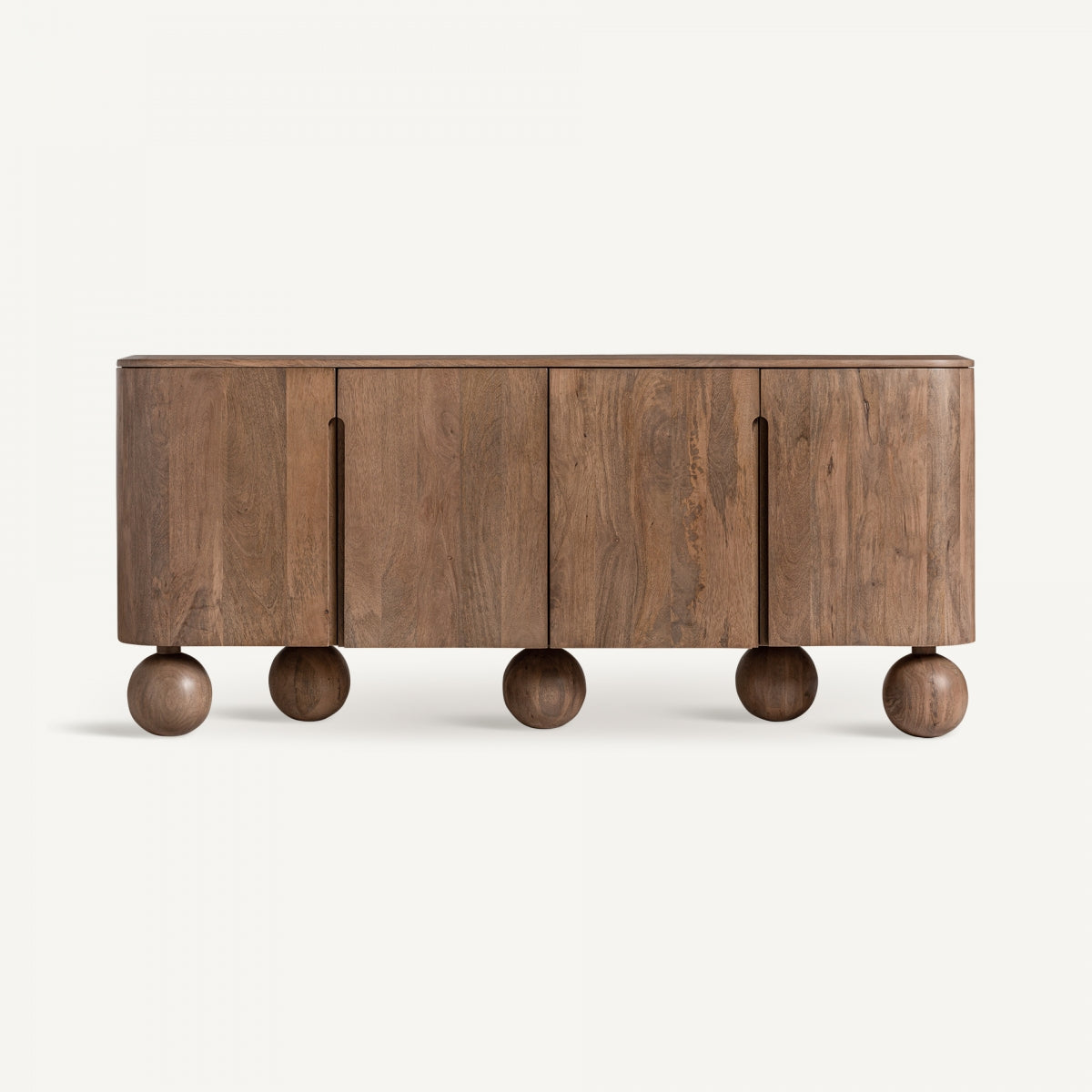 Buffet en bois de manguier marron | Vical Bocksberg - Image 1