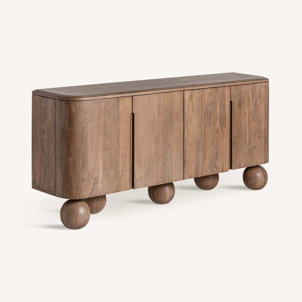 Buffet en bois de manguier marron | Vical Bocksberg - Image 3