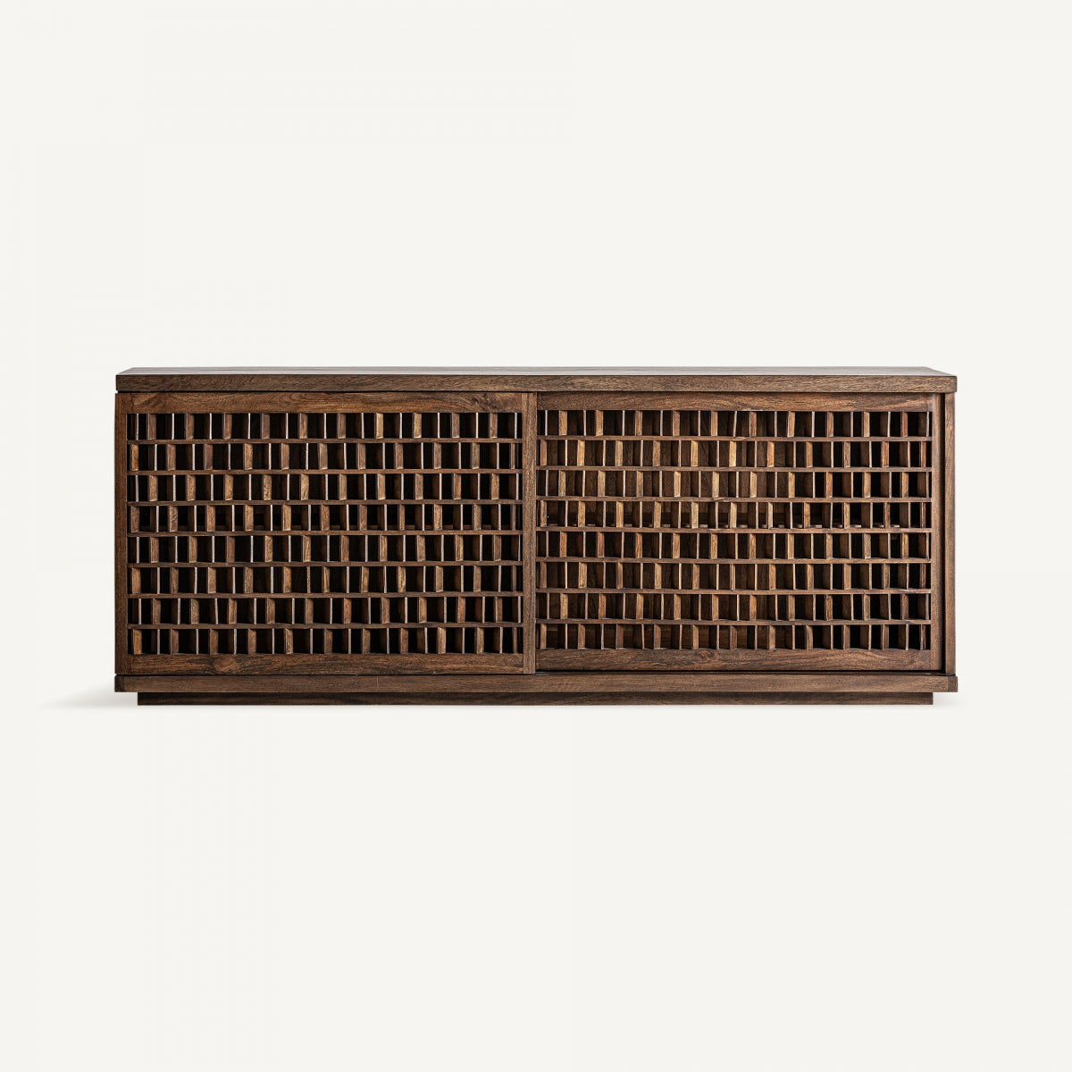 Buffet en bois de manguier marron | Vical Kladno - Image 1