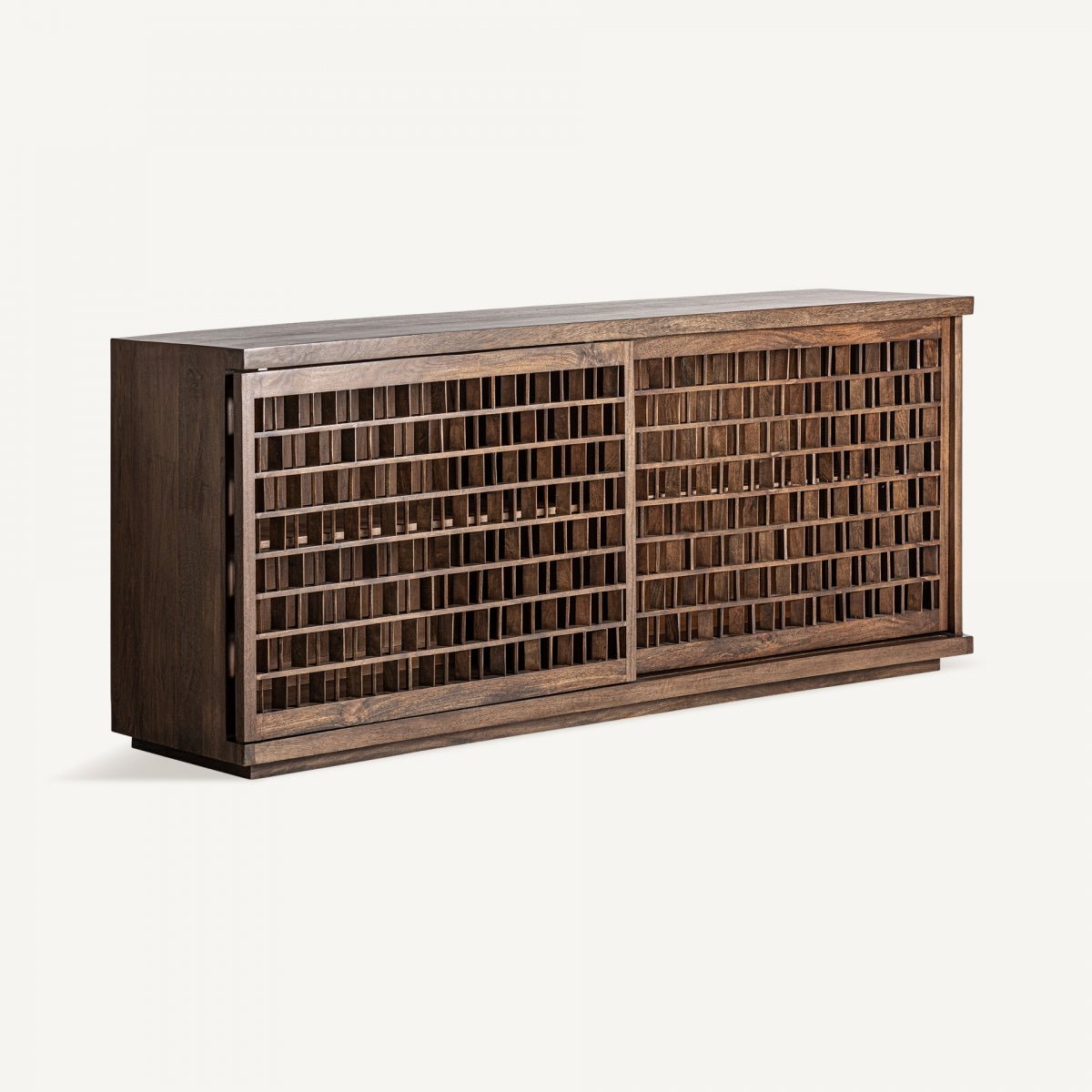 Buffet en bois de manguier marron | Vical Kladno - Image 2
