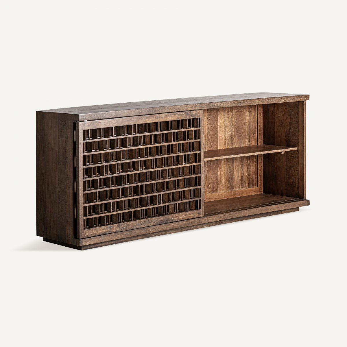 Buffet en bois de manguier marron | Vical Kladno - Image 4