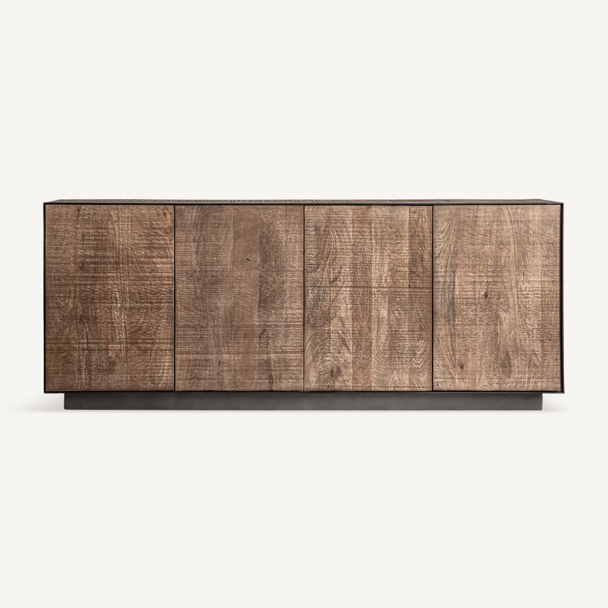 Buffet en bois de manguier marron | Vical Krefeld - Image 1