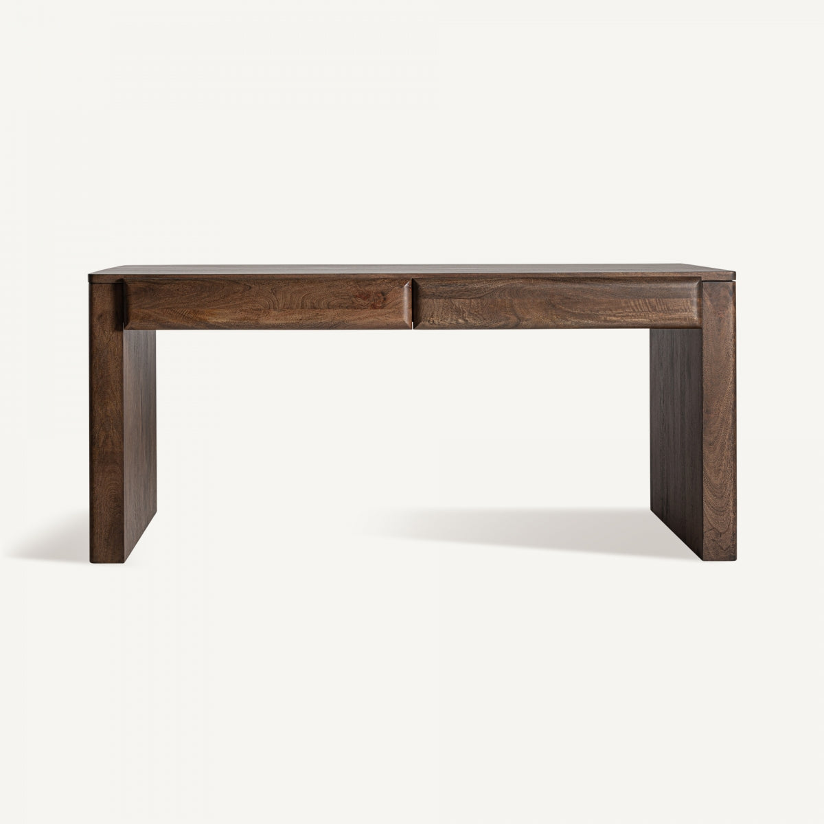 Bureau en bois de manguier marron | Vical Gibles - Image 1