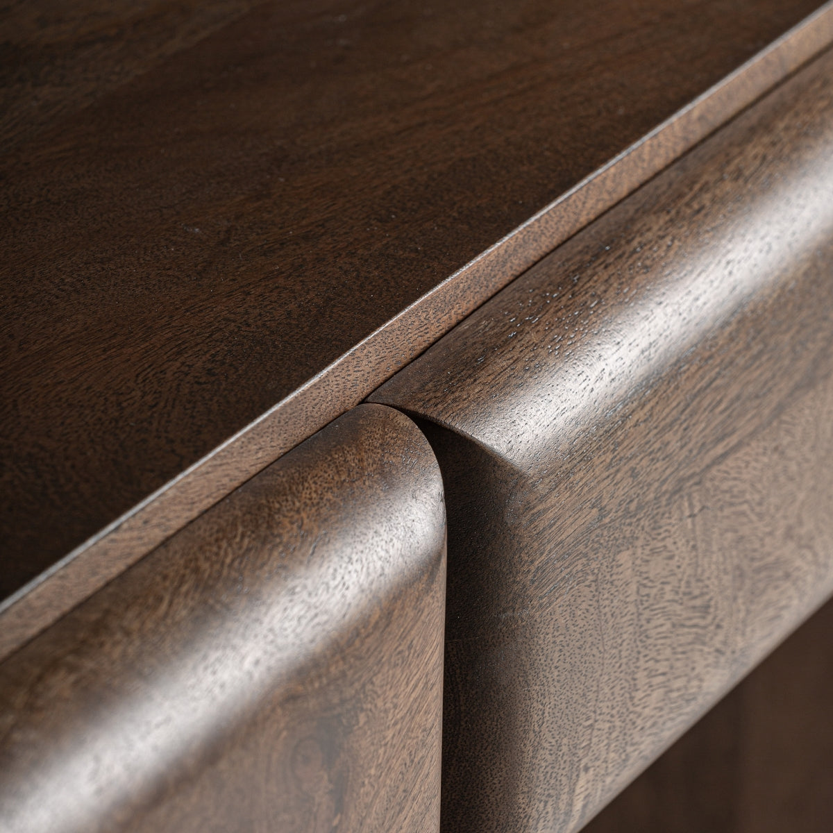 Bureau en bois de manguier marron | Vical Gibles - Image 5