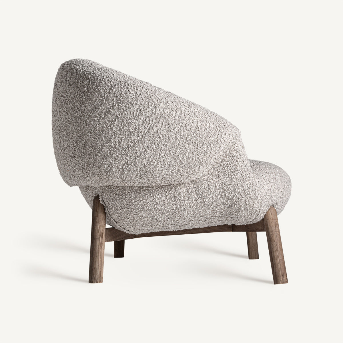 Canapé 2 places en tissu beige | VICAL Jacquard - Image 2