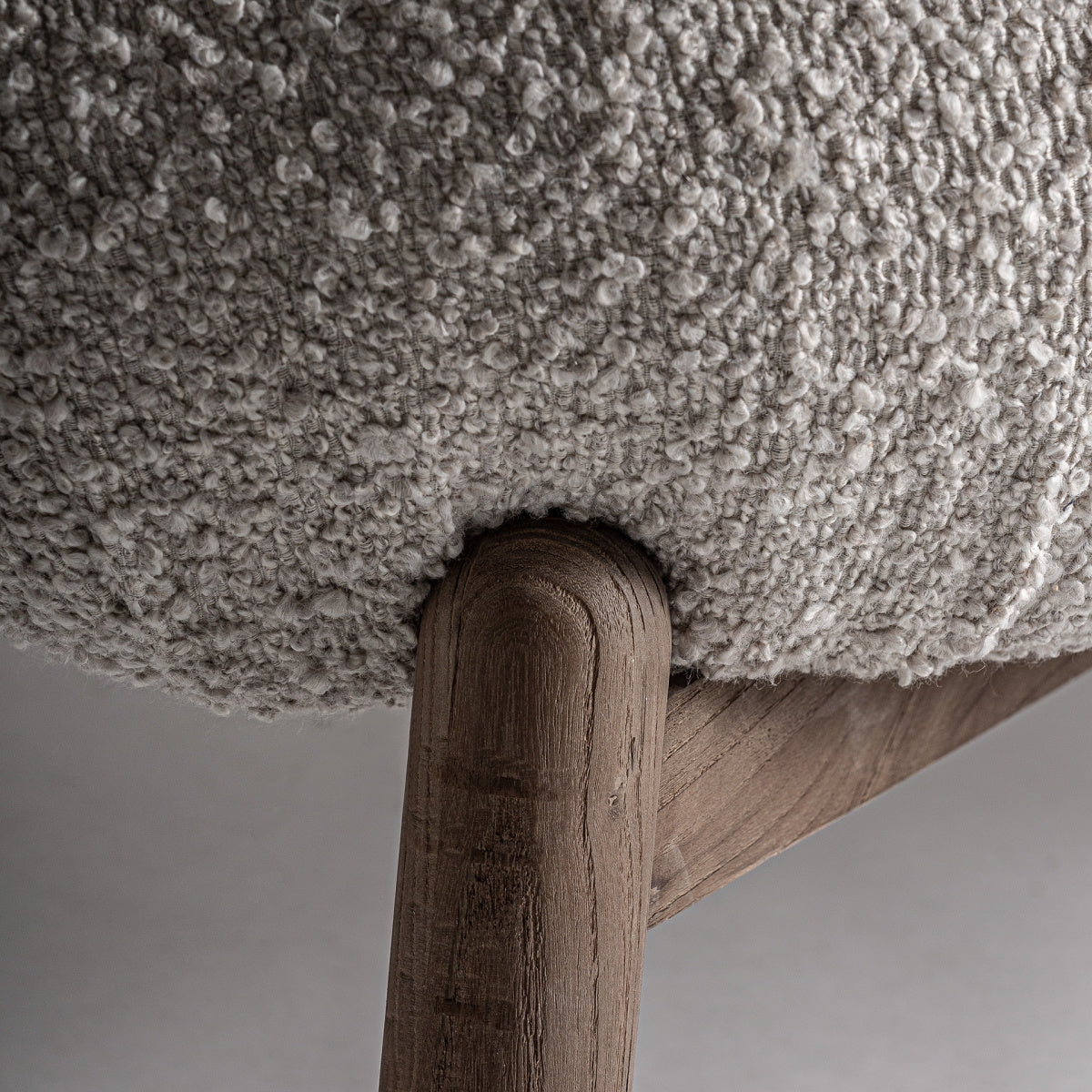 Canapé 2 places en tissu beige | VICAL Jacquard - Image 5