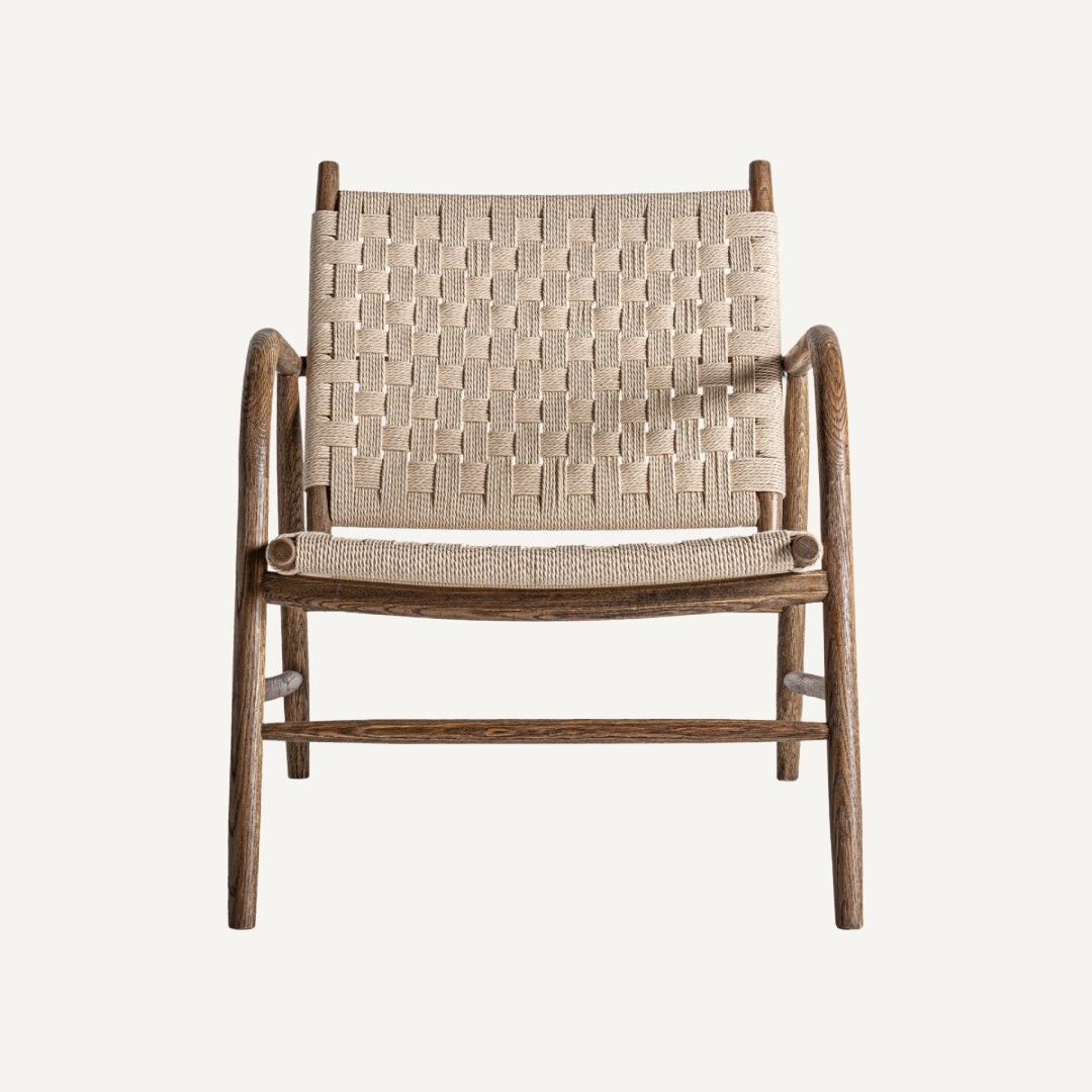 Chaise d'appoint en bois de chêne | Vical Larreule - Image 2