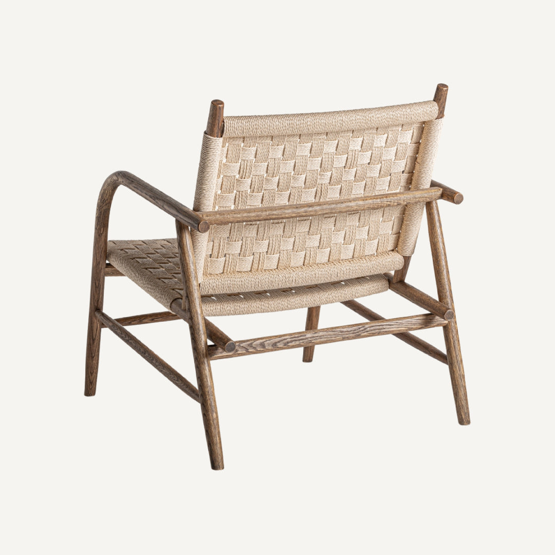 Chaise d'appoint en bois de chêne | Vical Larreule - Image 4