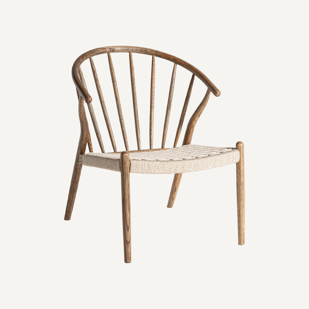 Chaise d'appoint en bois de chêne | Vical Morbihan - Image 1