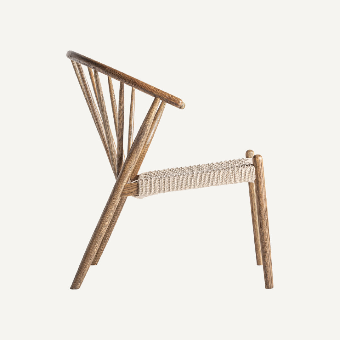 Chaise d'appoint en bois de chêne | Vical Morbihan - Image 3