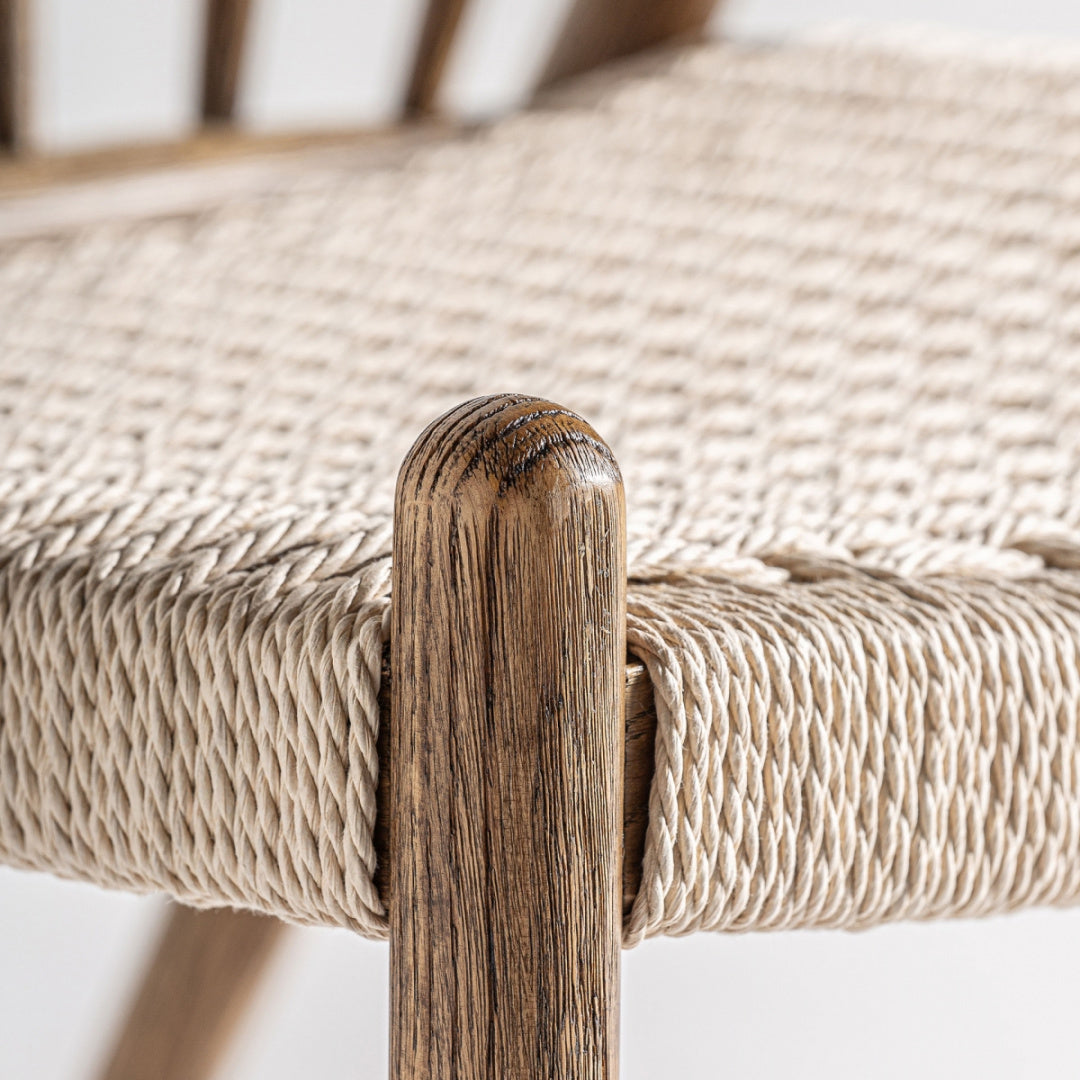 Chaise d'appoint en bois de chêne | Vical Morbihan - Image 5