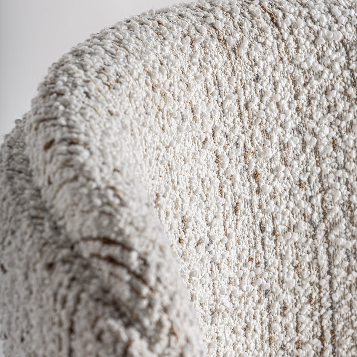 Chaise de salle à manger bouclé crème | VICAL Erbach - Image 2