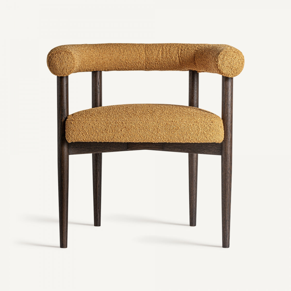 Chaise de salle à manger boucle moutarde | Vical Neuffen - Image 3