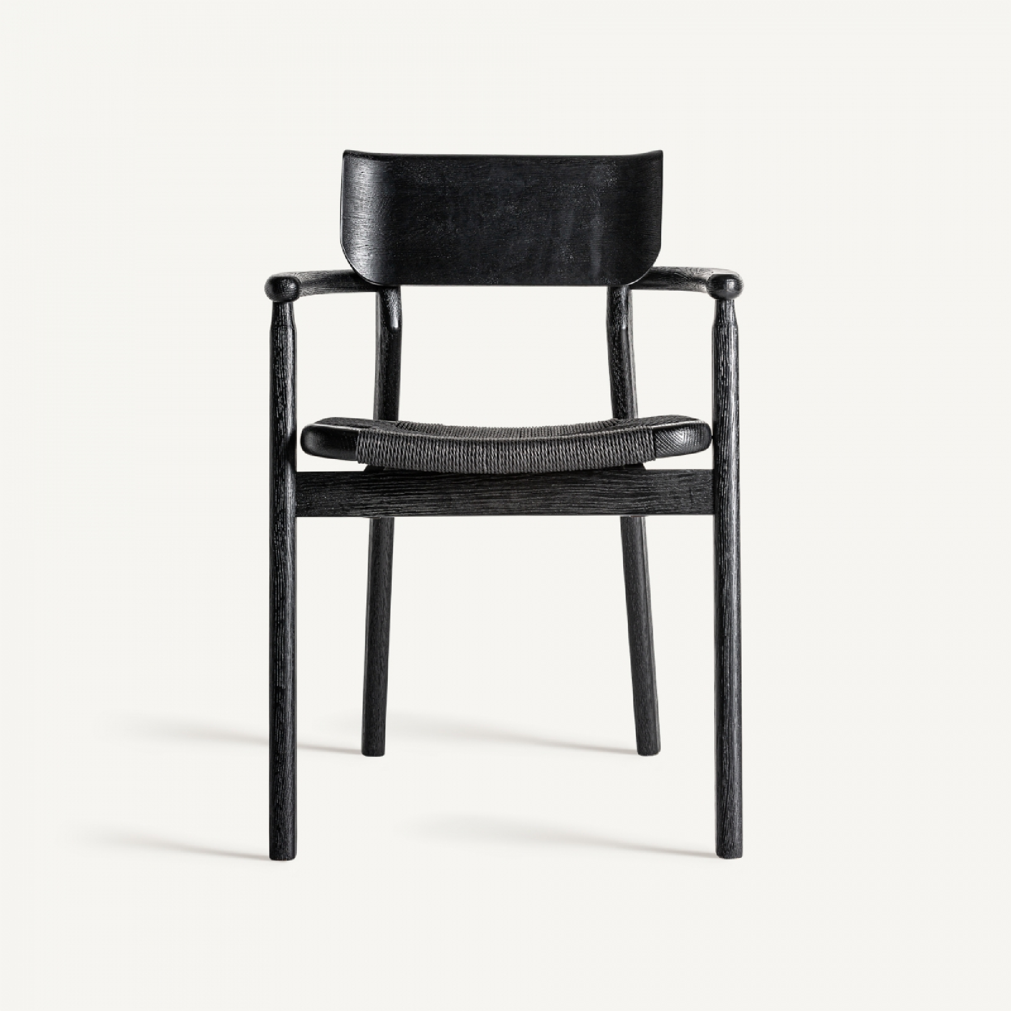 Chaise de salle à manger en chêne noir | Vical Tasque - Image 2
