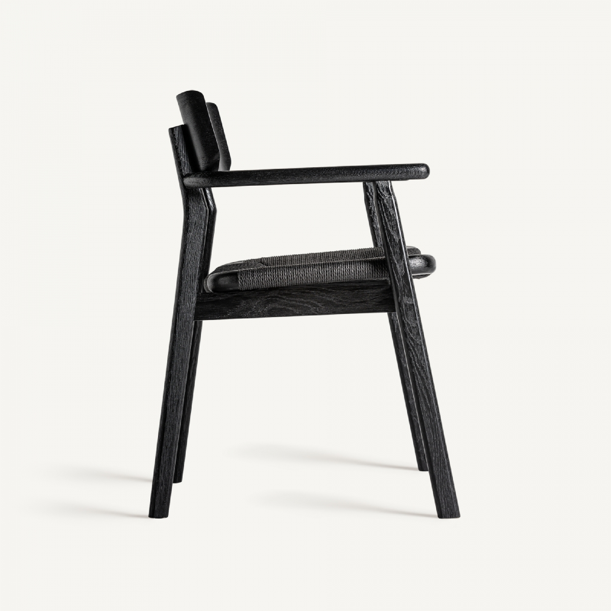Chaise de salle à manger en chêne noir | Vical Tasque - Image 3
