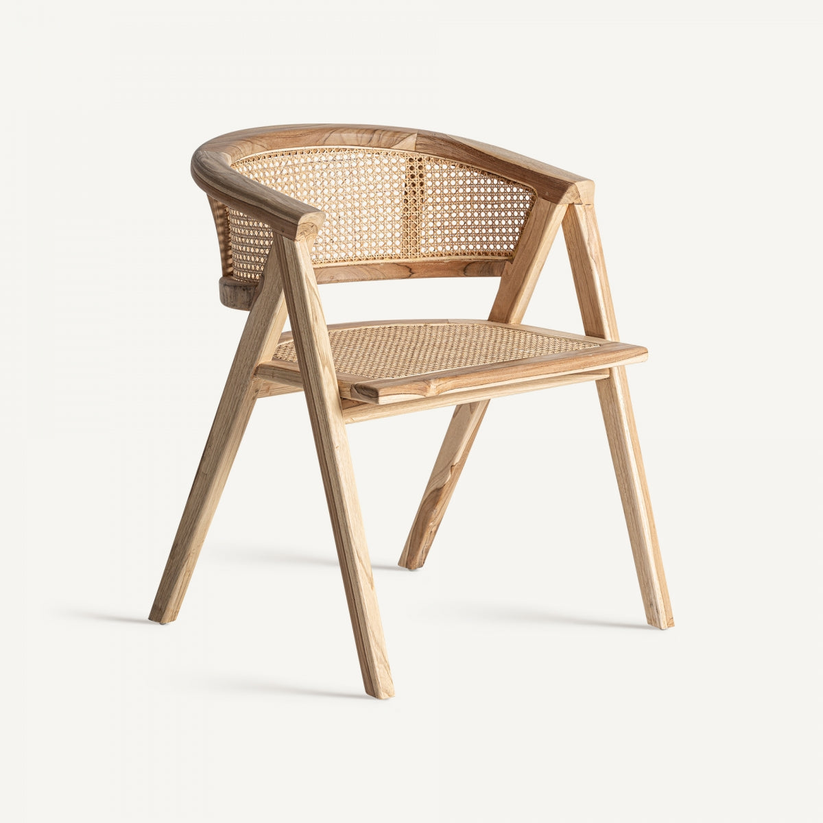 Chaise de salle à manger en rotin | Vical Eane - Image 1