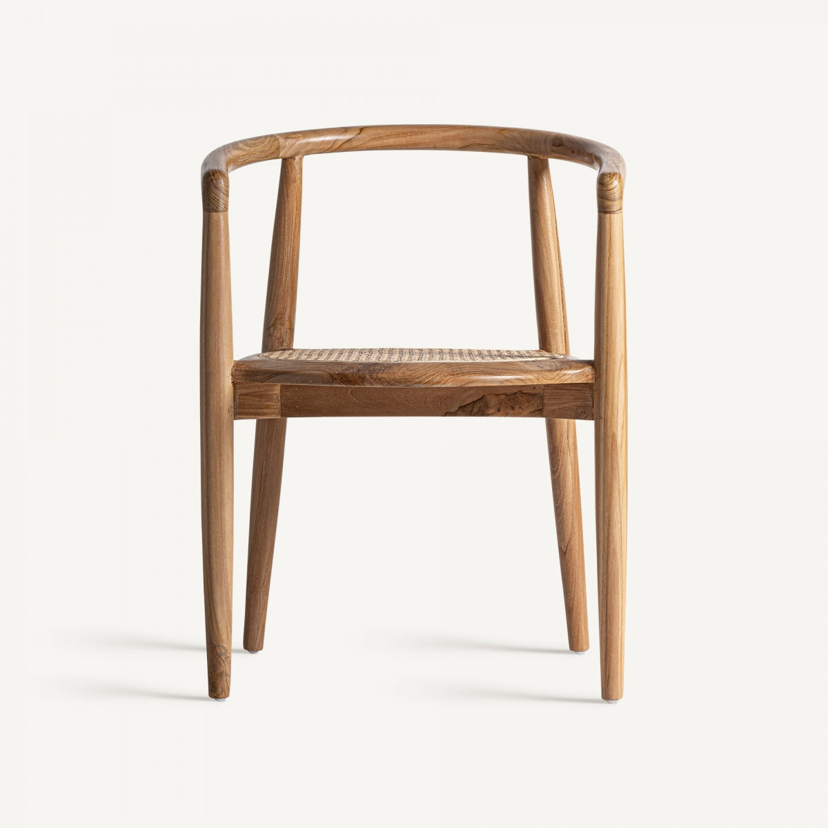 Chaise de salle à manger en rotin | Vical Tostily - Image 3