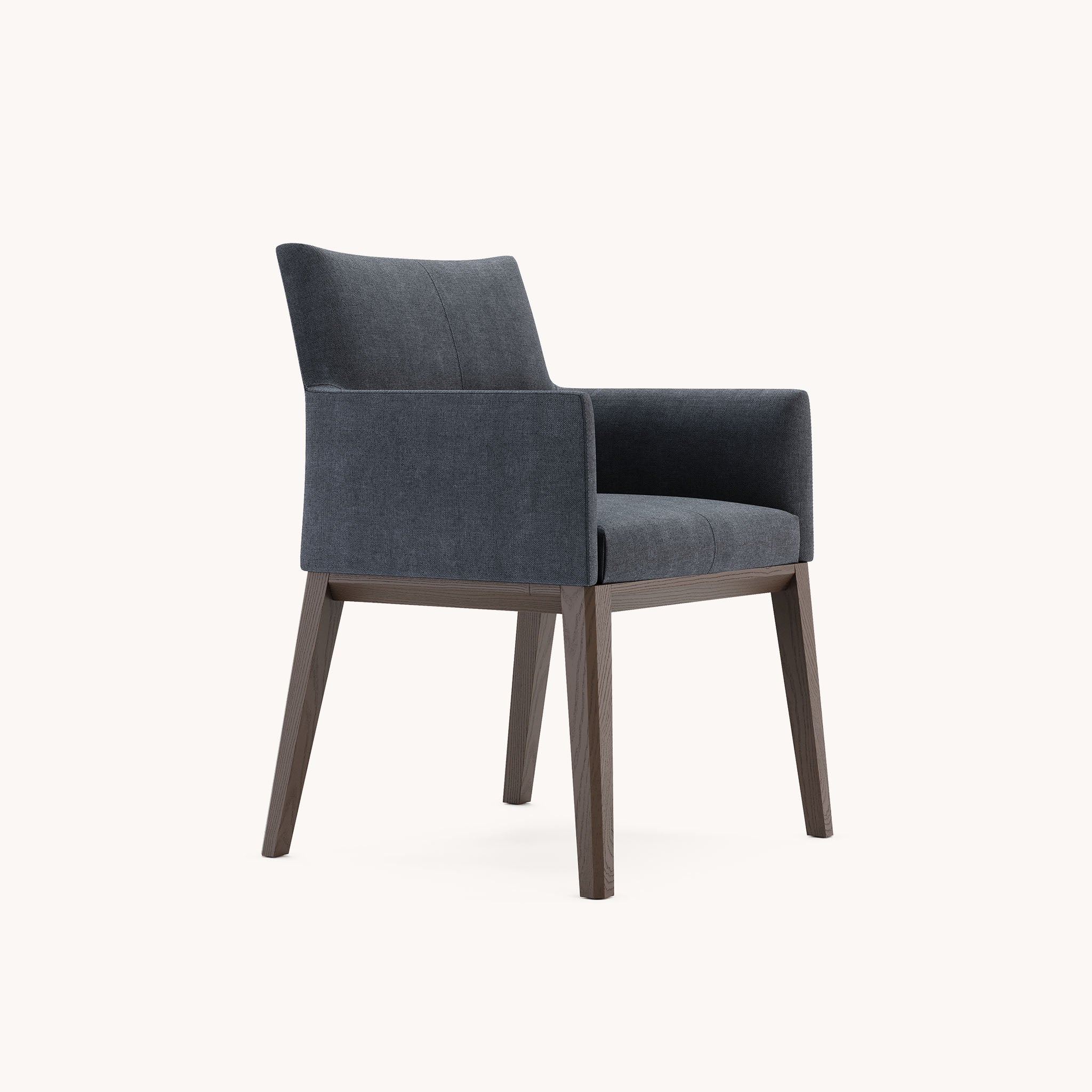 Chaise de salle à manger en tissu bleu | Domkapa Carter - Image 1