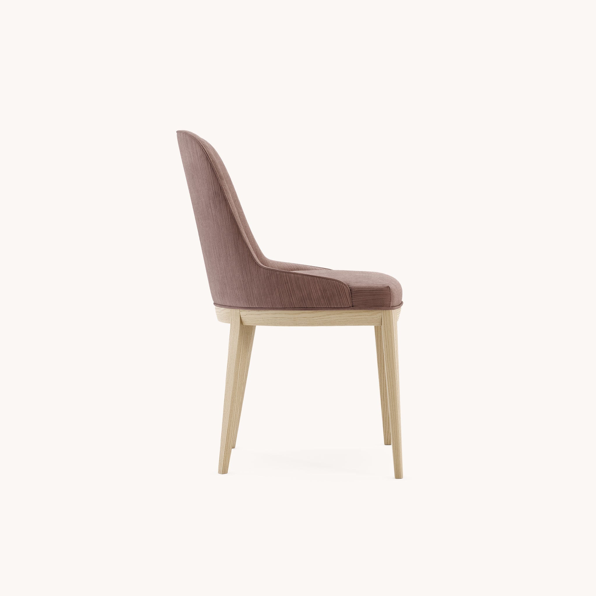 Chaise de salle à manger en velours rose | Domkapa Anna - Image 3