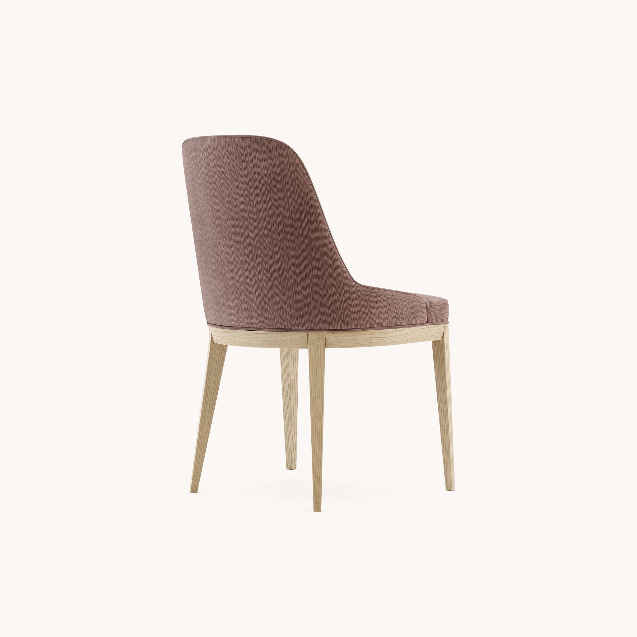 Chaise de salle à manger en velours rose | Domkapa Anna - Image 4