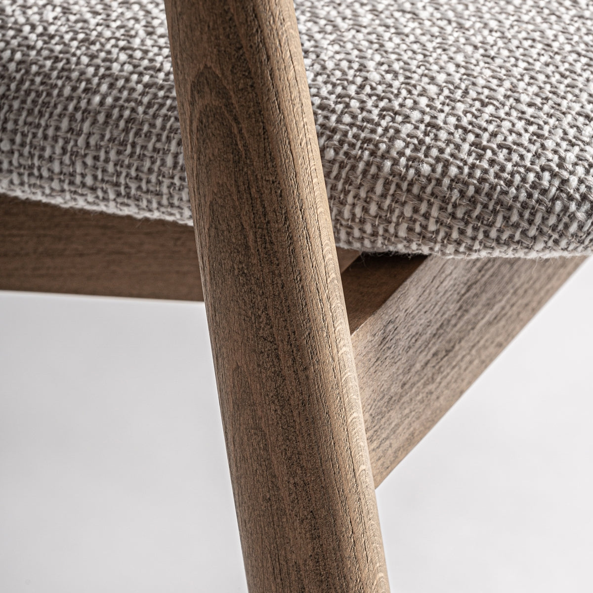 Chaise en bois de hêtre et gris marbré | VICAL Dilbeek - Image 4