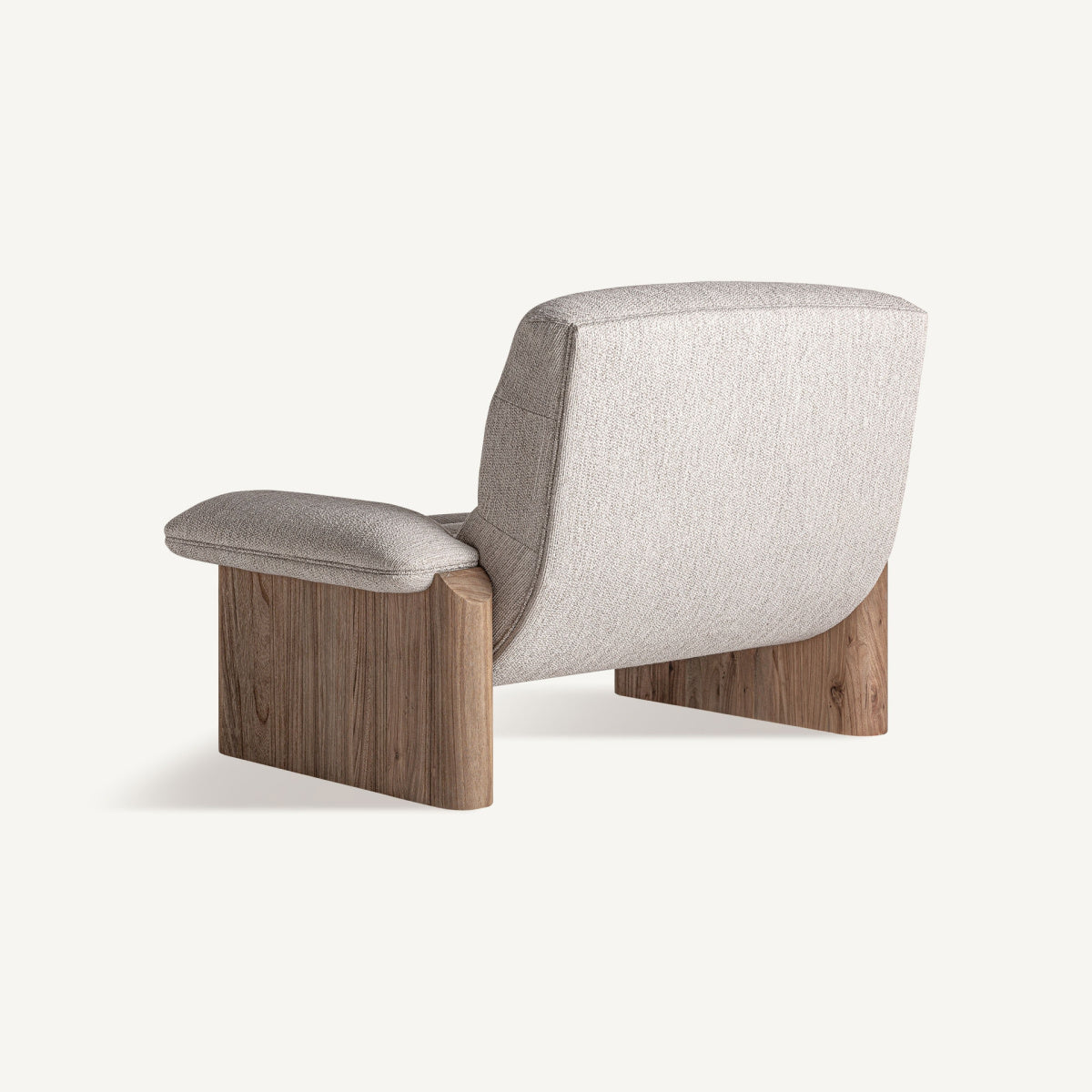 Fauteuil en tissu beige | VICAL Jacquard - Image 4