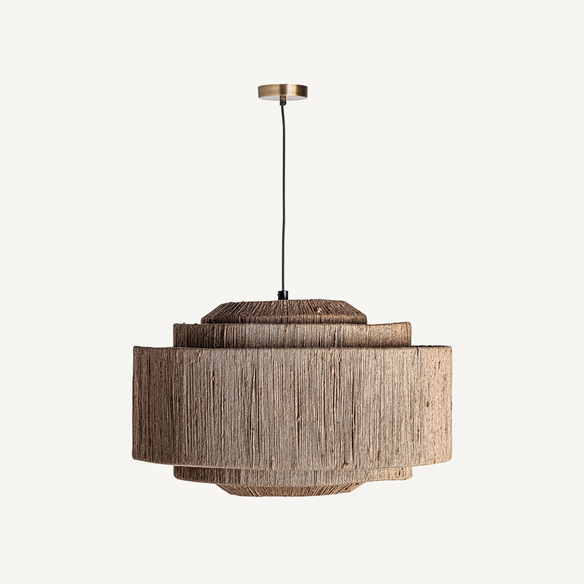 Lustre en jute marron | Vical Boho - Image 3