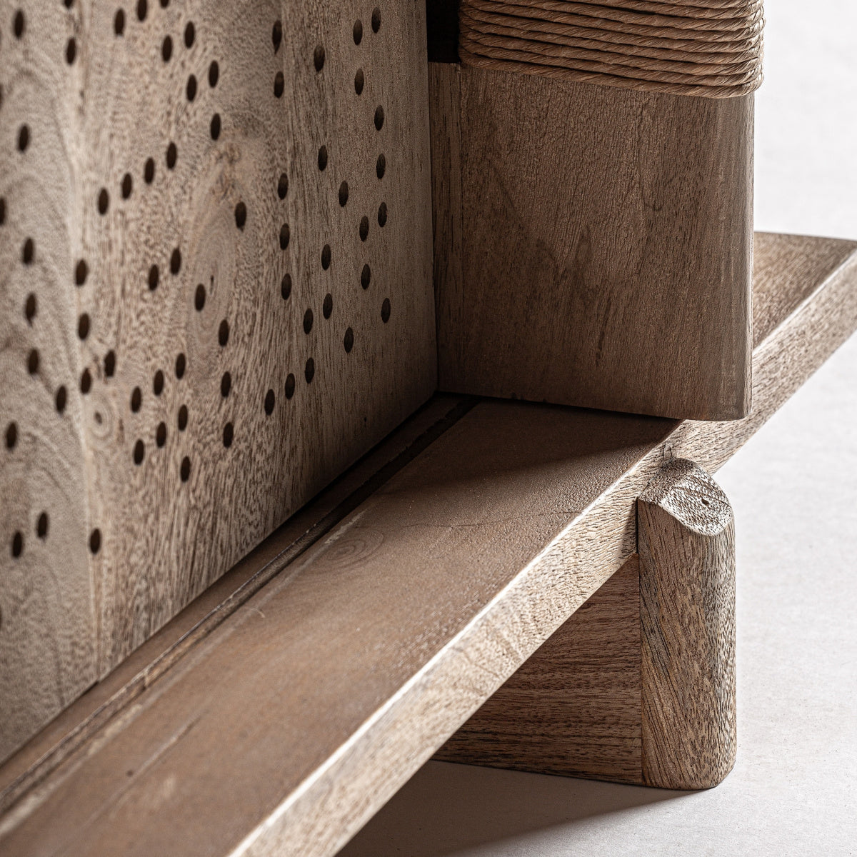 Meuble TV en bois de manguier | VICAL Jacquard - Image 5