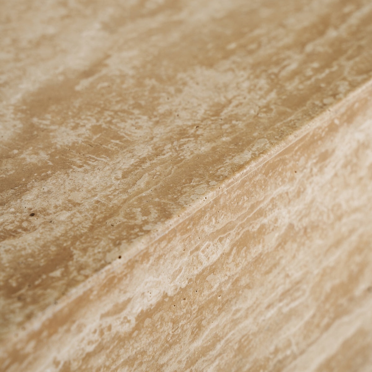 Meuble TV en travertin beige | Vical Thiennes - Image 5