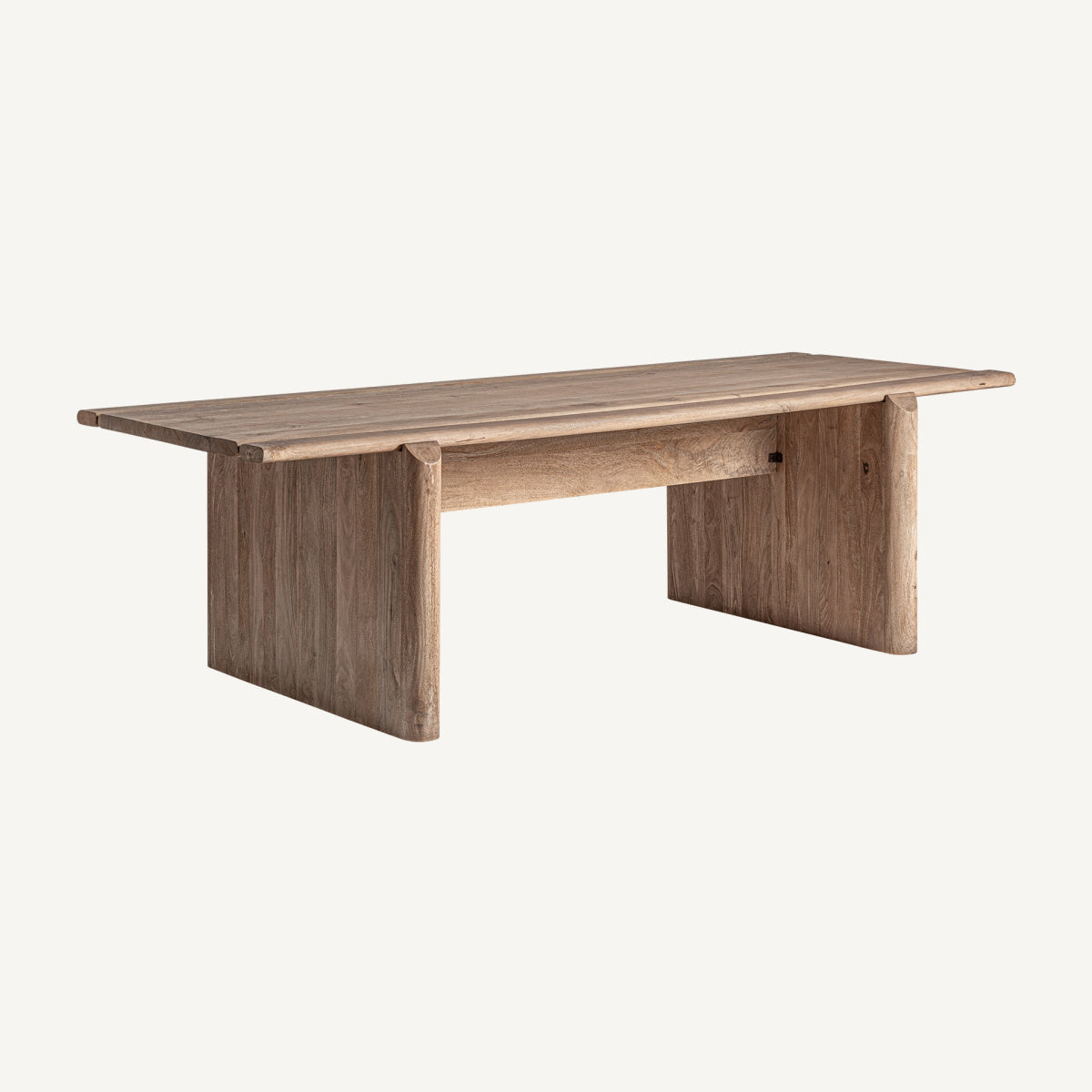 Table à manger en bois de manguier | VICAL Jacquard - Image 1
