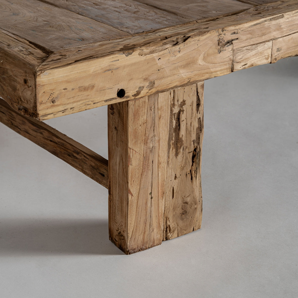 Table basse en teck marron | VICAL Kerp - Image 7