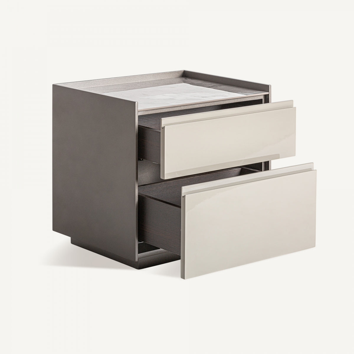 Table de chevet en bois beige | Vical Rotwell - Image 3