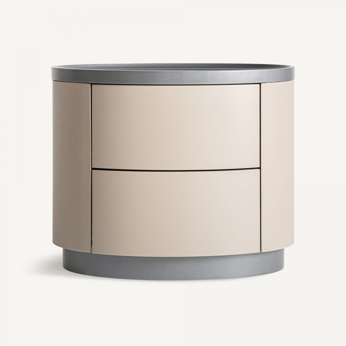 Table de chevet en bois crème | Vical Wehr - Image 1