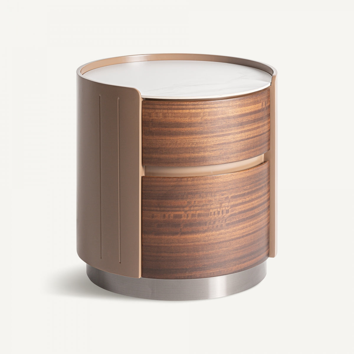 Table de chevet en bois d'eucalyptus | Vical Giswil 2 - Image 2