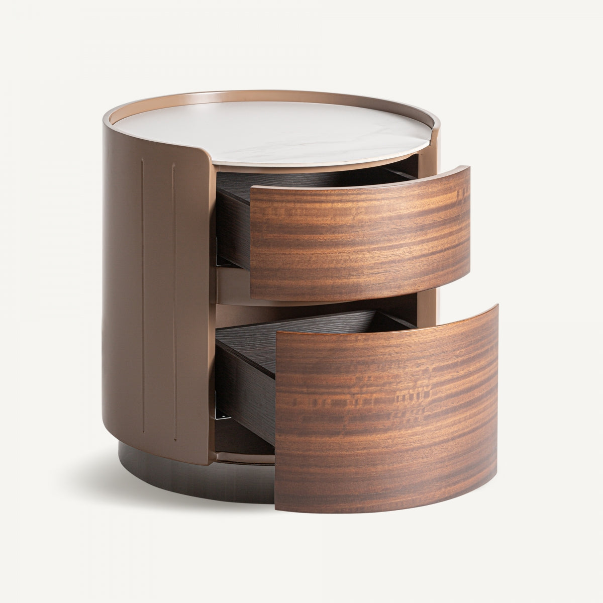 Table de chevet en bois d'eucalyptus | Vical Giswil 2 - Image 3