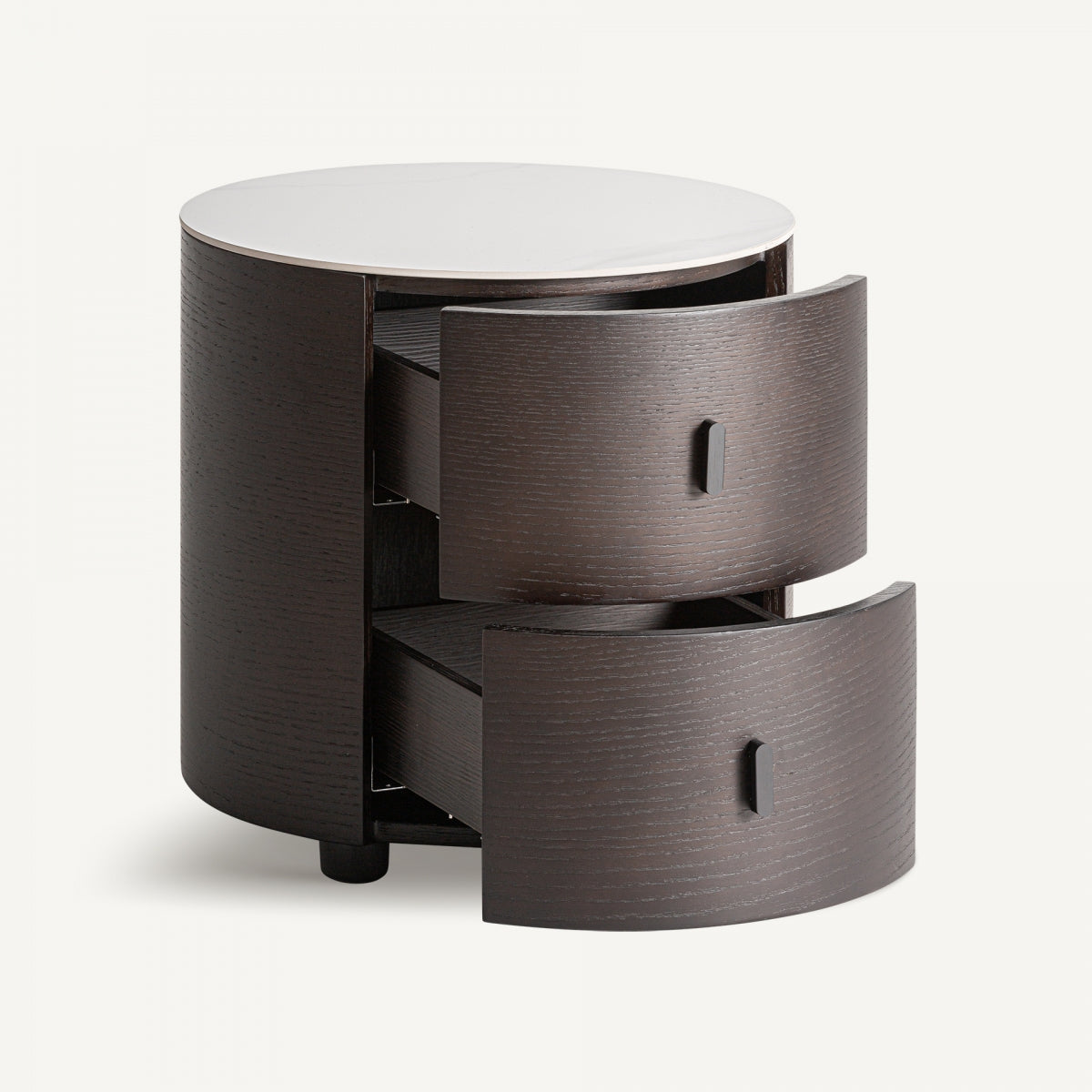 Table de chevet en bois marron | Vical Renchen - Image 3