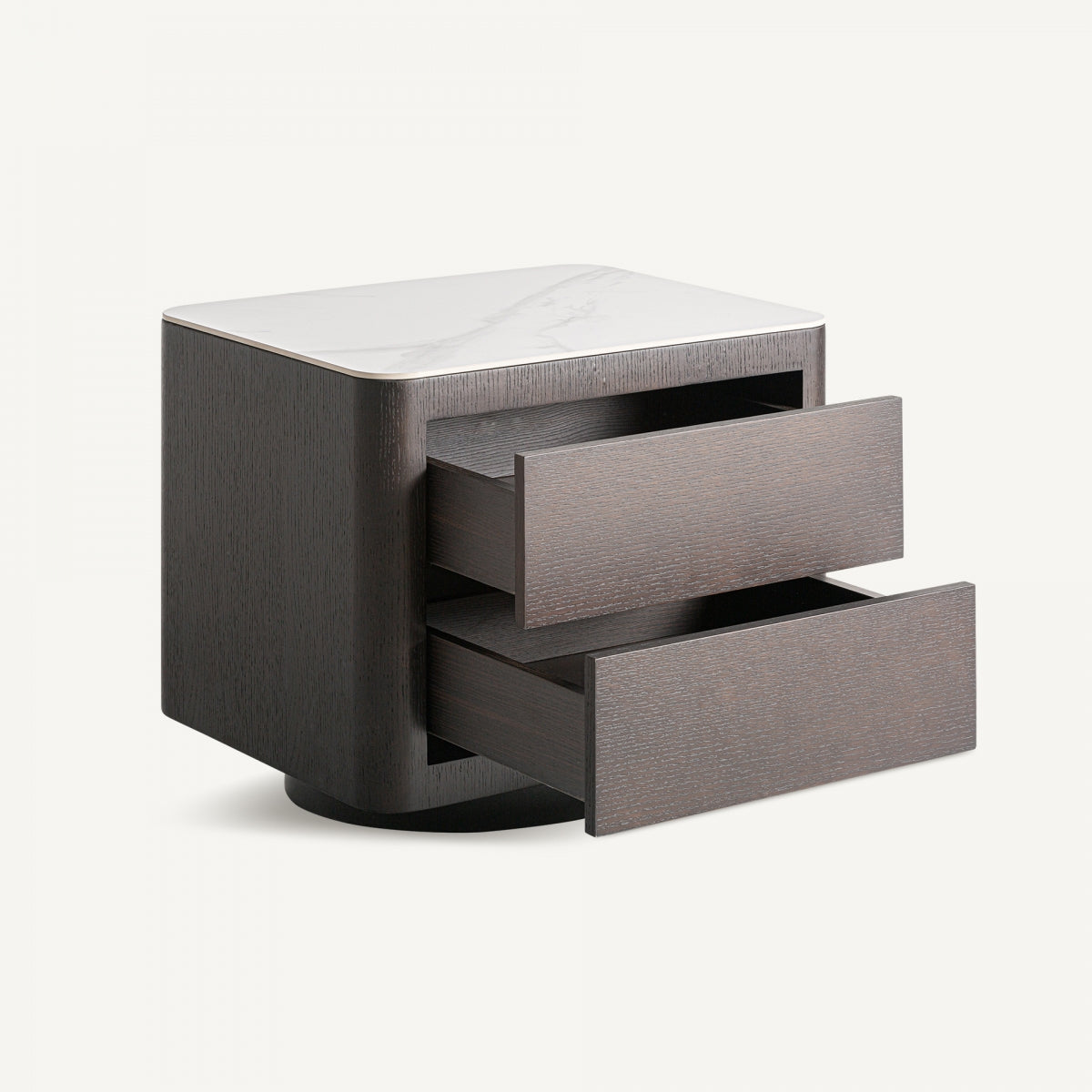 Table de chevet en chêne marron | Vical Wholen - Image 3