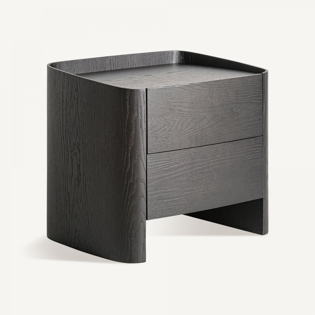 Table de chevet en chêne marron | Vical Wolffach - Image 2