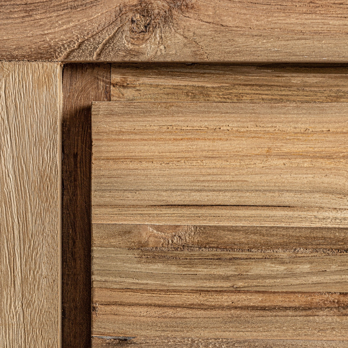 Table de chevet en teck naturel | Vical Lux - Image 7