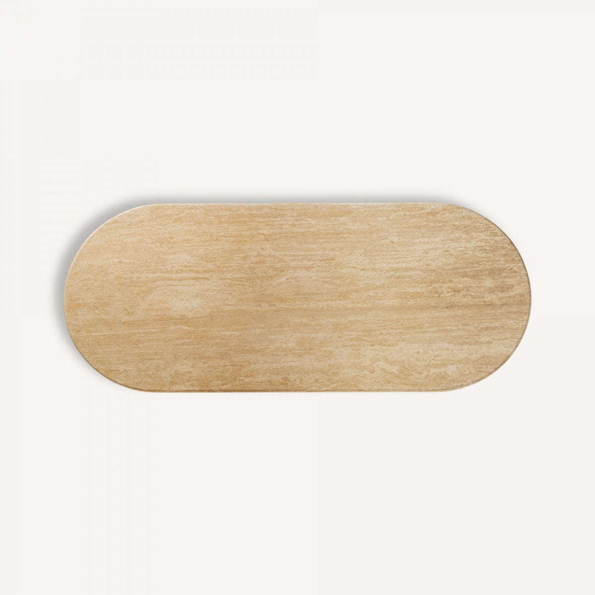 Table de salle à manger en travertin beige | Vical Thiennes - Image 3